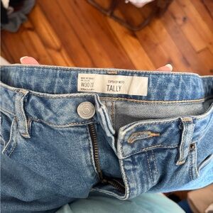 Topshop Tally Light Blue Denim Jeans